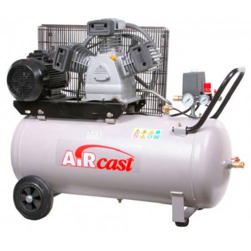 Компресор Aircast с горизонтальным  ресивером 200 литров, СБ4/С-200.LB40
