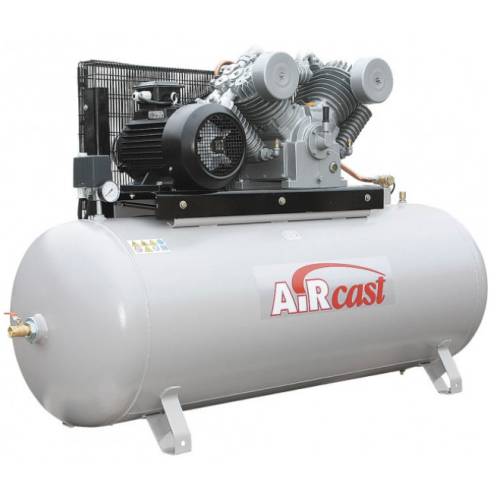 Компресор Aircast с горизонтальным  ресивером 500 литров, СБ4/С-500.LТ100