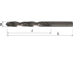 Сверло спиральное по металлу HSS, d1.0 мм (10 шт/уп), TDB010